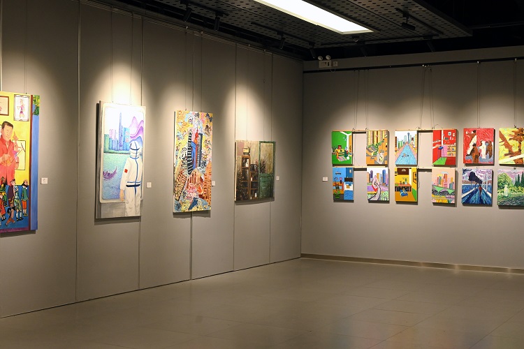 美术学院2022届毕业创作作品展在美术馆开展